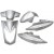 plaatwerk kit Agility zilver